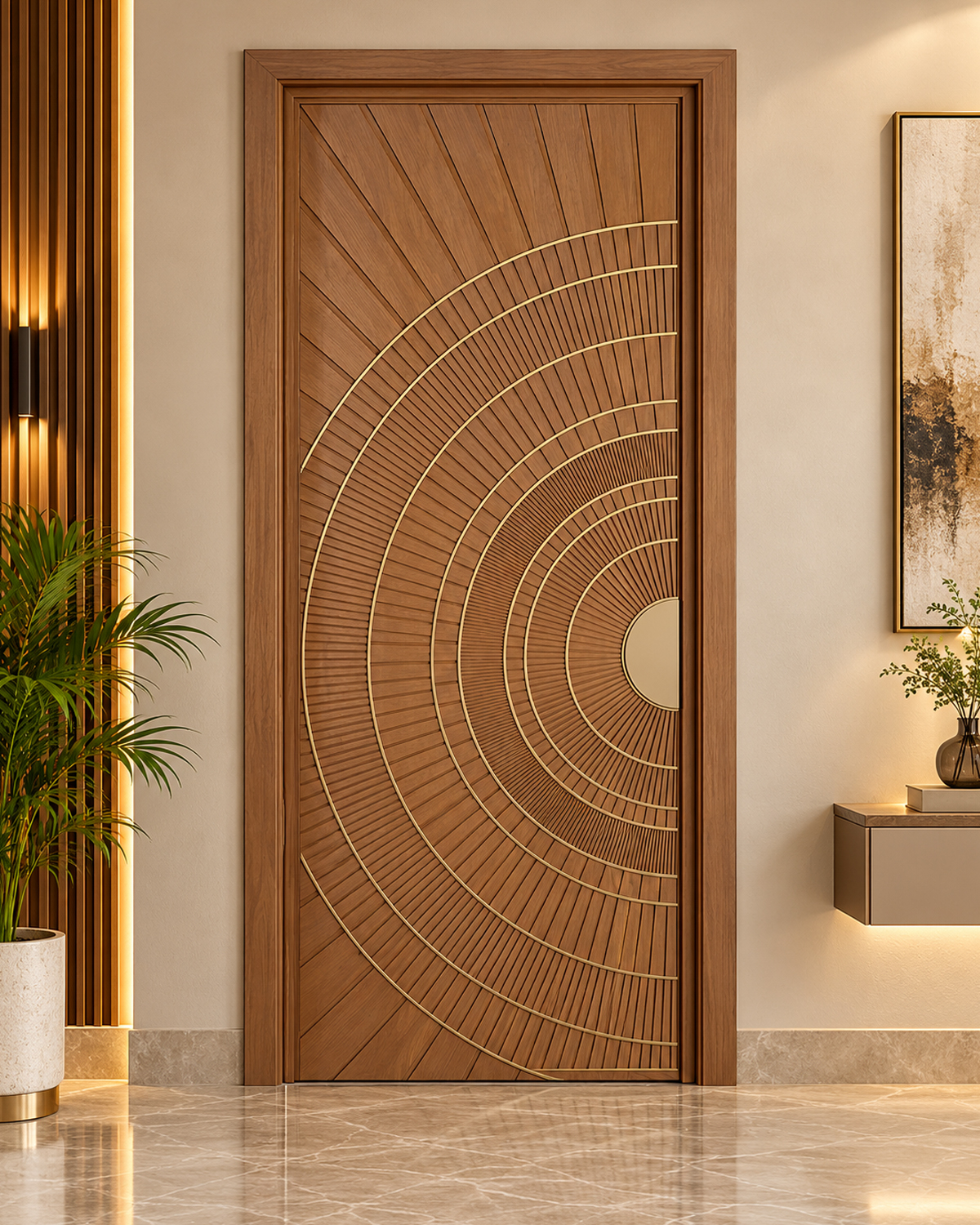 Entrance Door-brown